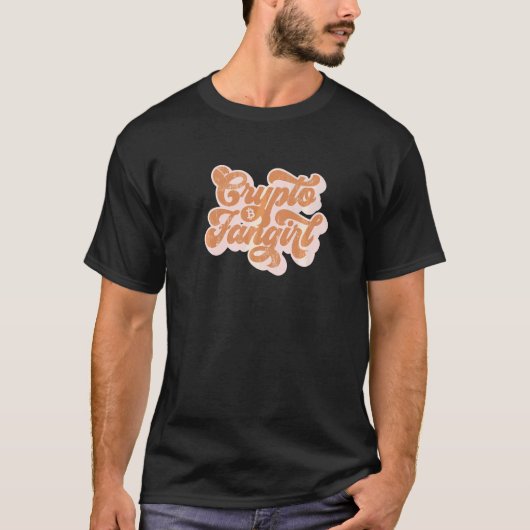Crypto Fangirl Cryptocurrency Girls Who Buy Crypto Tシャツ (正面)