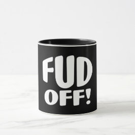 Crypto FudにNoと言えば – FUD OFF! マグカップ