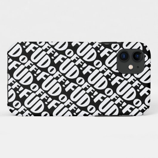 Crypto FudにNoと言えば – FUD OFF! Case-Mate iPhoneケース (裏面(横))