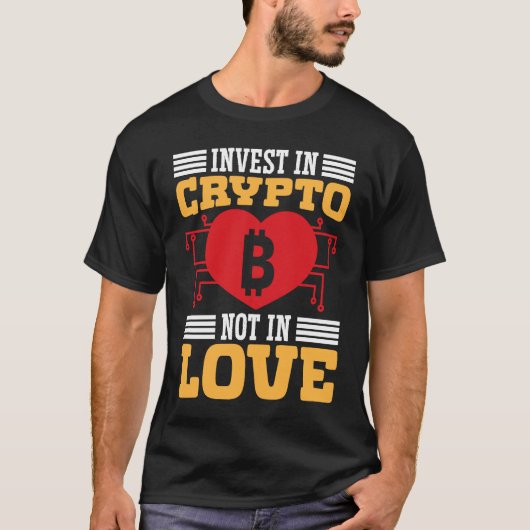 Crypto Lover Cryptocurrency Blockchain Trader Fina Tシャツ (正面)
