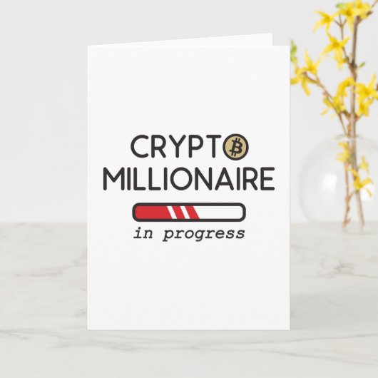 Crypto Millionaire in progress カード (黄色い花)