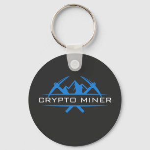 Crypto Miner名前をカスタムする文字 キーホルダー