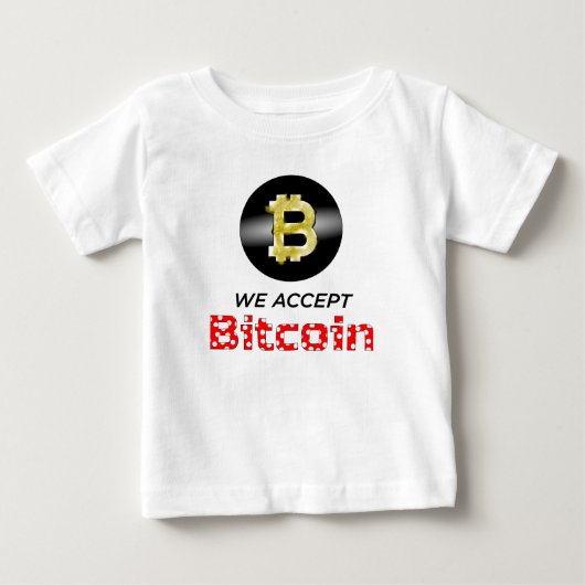 Crypto money ベビーTシャツ (正面)