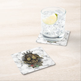 Crypto Motivation | Bitcoin | Prove them wrong  スクエアペーパーコースター