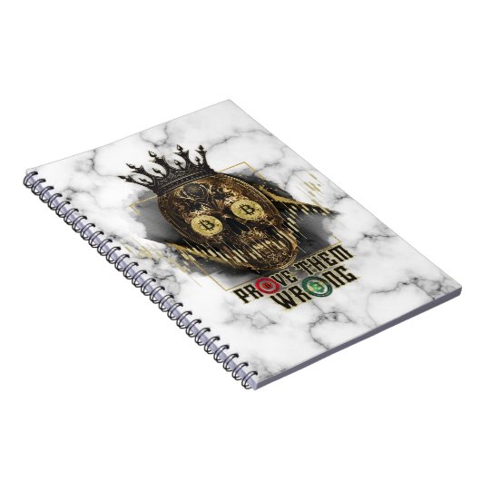 Crypto Motivation | Bitcoin | Prove them wrong  ノートブック (右側)