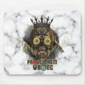 Crypto Motivation | Bitcoin | Prove them wrong  マウスパッド (正面)