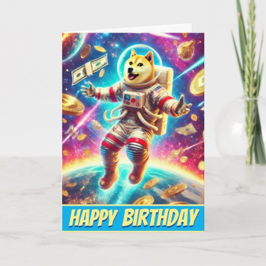 Crypto Odyssey:ドージの銀河冒険 カード (正面)