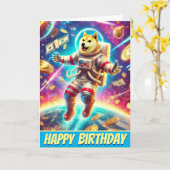 Crypto Odyssey:ドージの銀河冒険 カード (黄色い花)