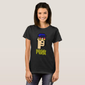 Crypto Punk Cryptocurrency Markets Blockchain NFT Tシャツ (正面フル)