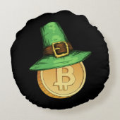 Crypto St Patrick Coin ラウンドクッション (裏面)