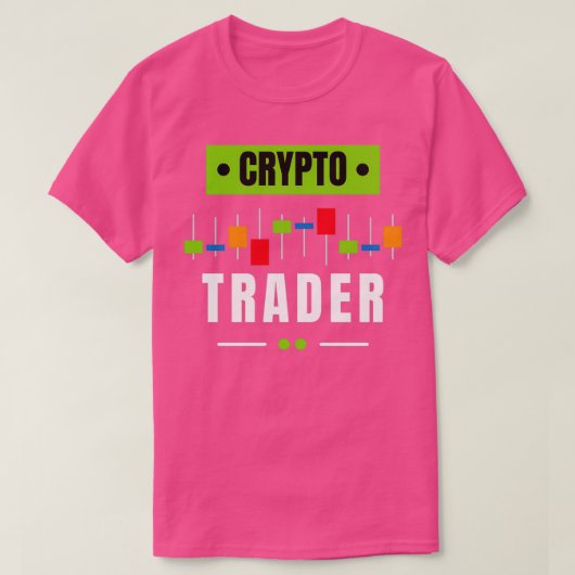 crypto trader 3 tシャツ (デザイン正面)
