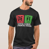 Crypto Trader Cryptocurrency Decentralized Finance Tシャツ (正面)