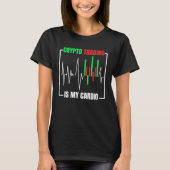 Crypto Trading Cryptocurrency Trader Tシャツ (正面)