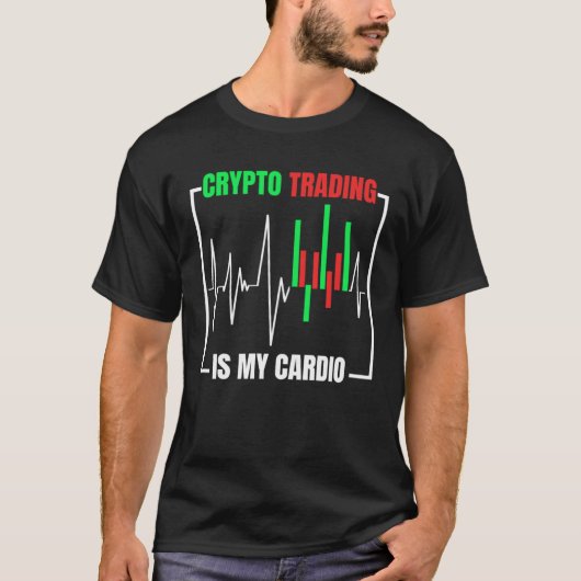 Crypto Trading Cryptocurrency Trader Tシャツ (正面)