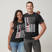 Crypto USAフラグBitcoin Cryptocurrencies Crypto Tr Tシャツ (ユニセックス)