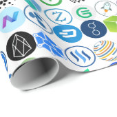 Cryptocurrencyの包装紙 ラッピングペーパー (ロールコーナー)