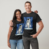 Cryptocurrencyトーク月へのチェーンリンク宇宙M Tシャツ (ユニセックス)