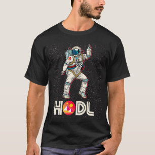 CryptocurrencyトークMANA HODL地方分権と月 Tシャツ