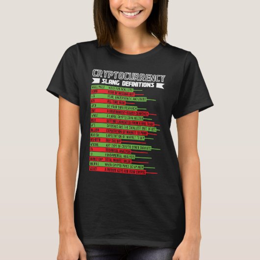 CryptocurrencyブロックチェーントレーダーFinance Crypto In Tシャツ (正面)