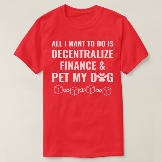 Cryptocurrency Blockchain Ether ETH分散化F Tシャツ (デザイン正面)