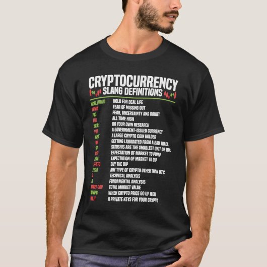 Cryptocurrency Blockchain Trader Finance Crypto In Tシャツ (正面)
