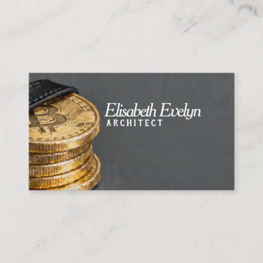 Cryptocurrency Concept Art 名刺 (正面)
