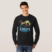 Cryptocurrency DECENTRALIZED FINANCE DEFI Crypto B Tシャツ (正面フル)