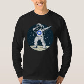 Cryptocurrency Talk  Fun Chainlink Dabbing Space M Tシャツ (正面)