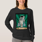 Cryptocurrency Talk  To The Moon Solana Space Man  Tシャツ (正面)