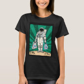 Cryptocurrency Talk To The Moon Solana Space Man Tシャツ (正面)