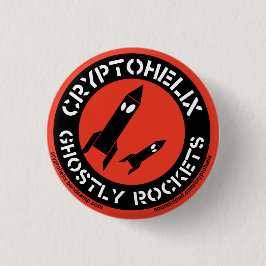 Cryptohelix – ゴースト・ロケット(RED) 缶バッジ