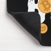 Cryptos Bitcoin悪名高いBTC マウスパッド (コーナー)
