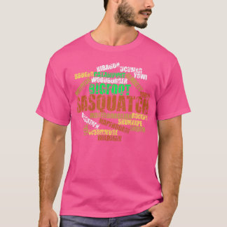 Cryptozology BigfootサスカッチCryptid Skunk Ape Tシャツ