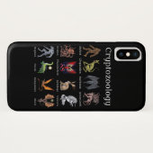 Cryptozoology Cryptid Creatures Case-Mate iPhoneケース (裏面(横))