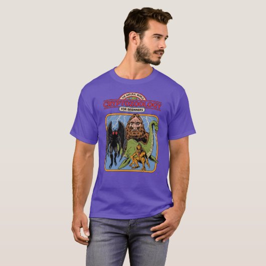 Cryptozoology For Beginners family Tシャツ (正面フル)