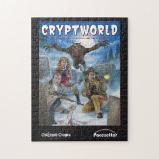 CRYPTWORLDのゲームカバー10x14パズル ジグソーパズル