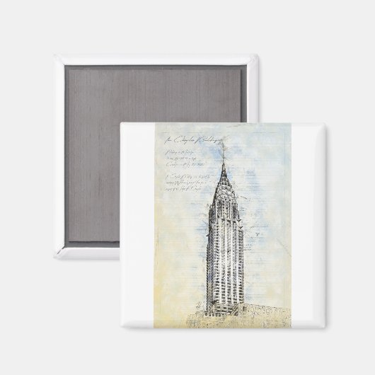 CryslerBuilding マグネット (正面/裏面)