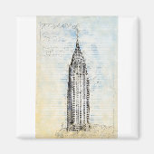 CryslerBuilding マグネット (正面)