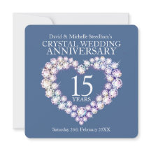 Crystalの結婚ハート15年パーティー