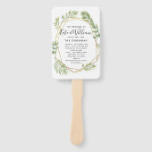 Crystalの結婚HAND FANSプログラムのサービス注文 ハンドファン (正面)