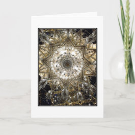 'Crystal'グリーティ空白のングカード シーズンカード