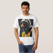 Crystal はっきりした EagleエンブレムTシャツ： Enbrace Fearles Tシャツ (正面フル)