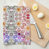 Crystal キッチンタオル (四つ折り)