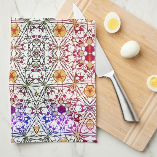 Crystal キッチンタオル (四つ折り)