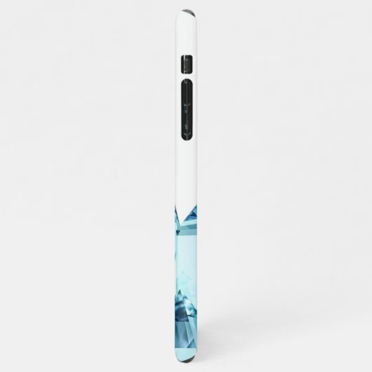 Crystal パーソナライズされた Witchの名前の追加 iPhoneケース (左側)