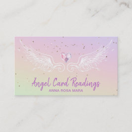 *~* Crystal Angel Wings Stary Night Sky 名刺