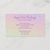 *~* Crystal Angel Wings Stary Night Sky 名刺 (裏面)