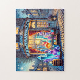 Crystal Aura Company Magical Gemstone Storefront ジグソーパズル