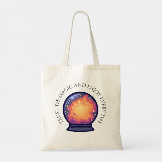 Crystal Ball Halloween Tote Bag トートバッグ (裏面)