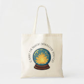 Crystal Ball Halloween Tote Bag トートバッグ (正面)